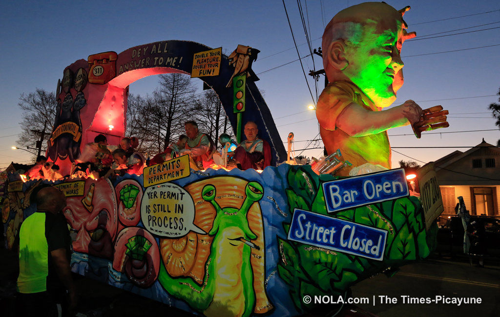 Krewe d'Etat rolls in New Orleans: See Mardi Gras parade photos